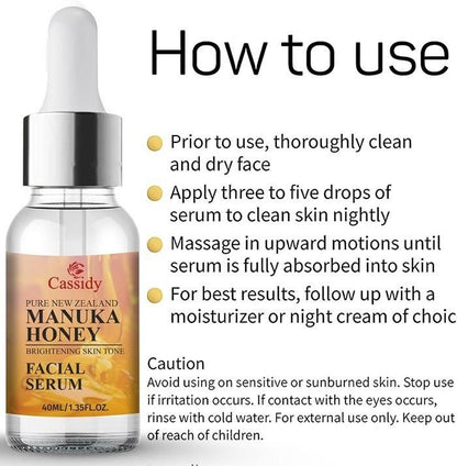 CASSIDY Manuka Honey Facial Serum 40ML